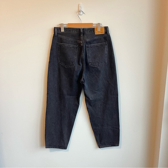 Denim Forum The Tippi High Rise Carrot 26L washed black size 30 - Picture 2 of 11